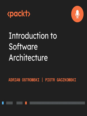 cover image of Introduction to Software Architecture